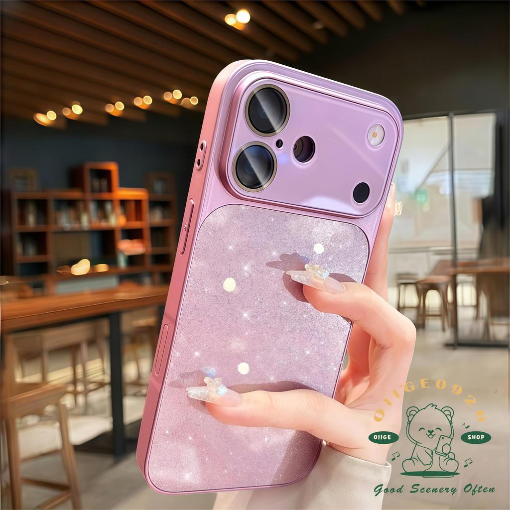 【 Ốp lưng iPhone17 】 Túi khí lấp lánh chống rơi Vỏ điện thoại iphone17 Pro Max 16 15 14 13 cho vỏ iPhone Vỏ mềm silicon TPU chống sốc