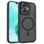 Ốp lưng Honor X5C Plus Vỏ thu hút từ tính màu đen mờ cho ốp điện thoại Honor X5C