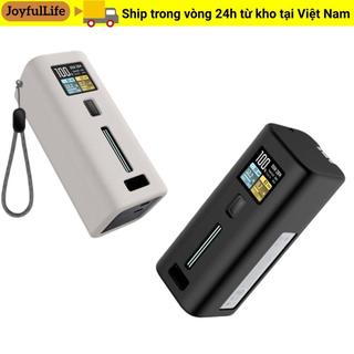 JOYFULLIFE Bộ sạc di động Bảo vệ, Túi đựng đồ chống rơi bằng silicon, Mềm mại có dây buộc Vỏ bảo vệ toàn diện chống sốc cho CUKTECH 10 ngoài trời