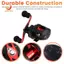 7.2 / 1 AC-2000 Tay cầm quay bên phải Đường chống sương mù Bánh xe thả nước ném dài Bánh xe cá đường bánh xe phụ bánh xe cá