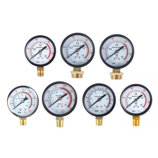[FUXIN] Đồng hồ đo áp suất nước lọc bể bơi Y60 0-1.6Mpa 0-230PSI cho máy nén khí