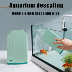 TRTR 3 Cái Và 5 Chiếc Bàn Chải Đánh Bóng Bể Cá Loại Bỏ Vôi Và Làm Sạch Kính Không Có Góc Chết Magic Tẩy VN