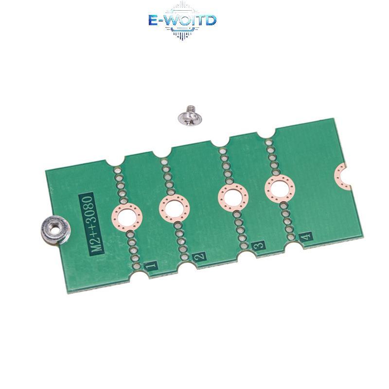 Thẻ chuyển đổi SSD E-WOITD M.2 2230 / 2242 / 2260 Đến 2280 Thẻ chuyển đa năng Mở rộng Ra Board Riser Card Chuyển đổi thẻ E-WOITD