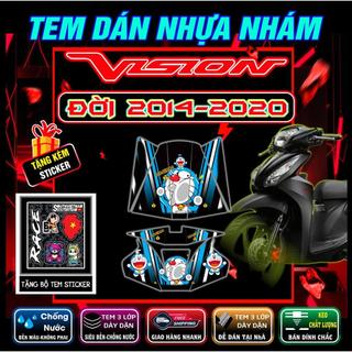 COMBO VISION 2015-2020 DÁN NHỰA NHÁM (MÂUXE KO CÓ NẮP CỐP TRƯỚC) hottt 2026 chất liệu decal 3 lơp cao cấp