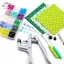 HFTOY T3 / T5 / T8 Bộ công cụ cài đặt nút bấm bằng nhựa Nút bấm tay Nút máy Kìm thủ công ~