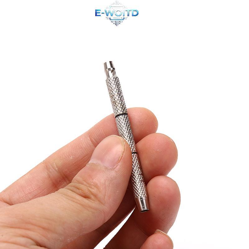 E-WOITD 4 trong 1 Tua Vít Đồng Hồ Kính Mắt Dụng Cụ Sửa Chữa Thép Nhôm Di Động Mini Dụng Cụ E-WOITD