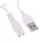 1 Chiếc 80cm Cáp Usb Dây Sạc Đồng Lỗ Phù Hợp Với Đèn Pin 5v Máy Cạo Râu Tóc Dây Đơn Lỗ 1.8 mới