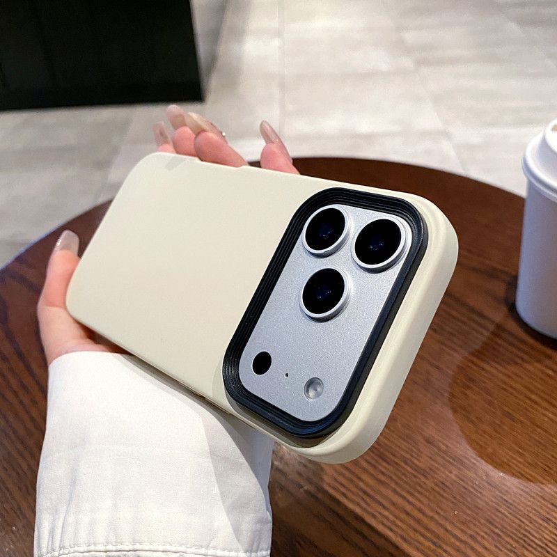 Skin Feel Frosted Ba Trong Một Thích Hợp Cho Apple 17promax Ốp Điện Thoại iPhone16p Bao Gồm Tất Cả 15 Chống Sốc 14 / 13