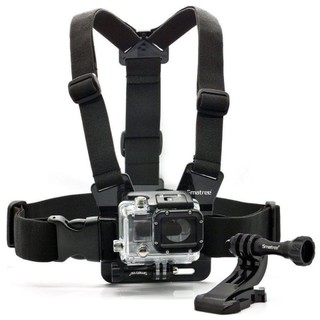 Bộ 5 món dây đeo ngực gắn camera, gồm dây đeo, kẹp J, ốc vít Bộ dây đeo ngực, Quay video POV,Kèm mount adapter