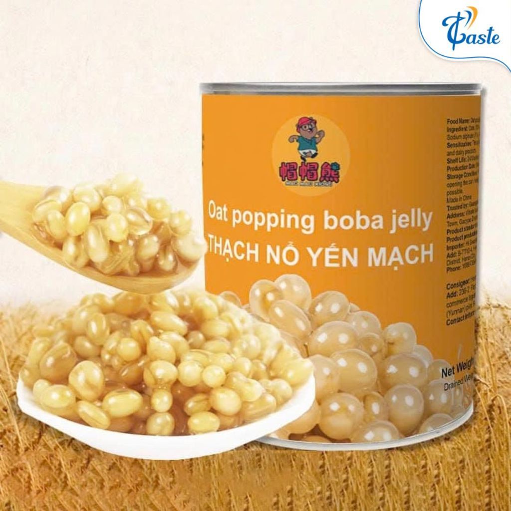 Thạch Nổ LERMAO 900g Nhiều Vị, Topping Hạt Nổ Trà Sữa Đồ Uống Nhai Giòn Ngon Miệng