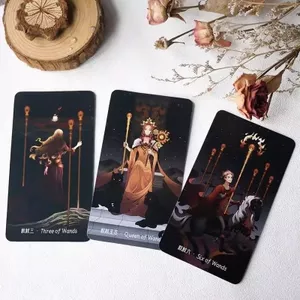 Đêm Đầy Sao Tarot Tiếng Anh Đảng Cổ Điển Giá Trị Cao Tarot Board Game Card 10.3 * 6cm78 Miếng