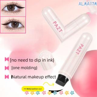 Tem kẻ mắt ALMA1, Tem kẻ mắt lâu trôi khô nhanh, Có thể xoay được Dễ sử dụng Bút kẻ mắt màu đen