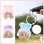 COO Đáng Yêu Tai Thỏ Búp Bê Móc Khóa Nhẹ PP Cotton Đầy Phụ Kiện Hợp Thời Trang Backapck Trang Trí Cho