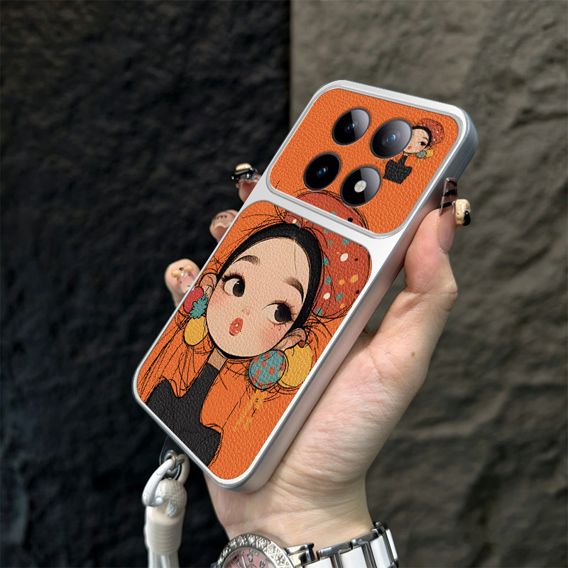 Ốp Lưng PBZZ Cho REDMI NOTE 15 4G NOTE 15 PRO poco M8 PRO 5G Vỏ Điện Thoại Lo Âu Vỏ Mềm Silicon Chống Sốc Thiết Kế Mới Thẩm Mỹ Hoạt Hình Dễ Thương Có Dây Buộc Cho Bé Gái TBDTMD1
