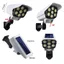 Đèn LED năng lượng mặt trời chống trộm, tiết kiệm điện, chống nước, điều khiển từ xa tiện lợi.