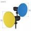 Guansfs Guansfs 7 Chiếc 55 Cm Chụp Ảnh Ánh Sáng Vải Mềm Khuếch Tán Bao Tương Thích Cho Phòng Thu Nhấp Nháy Gắn Kết Bowen Phản Quang Tiêu Chuẩn