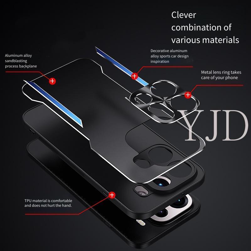 Ốp YJD Cho OPPO Find X9 Vỏ Điện Thoại Kim Loại Chống Rơi Siêu Hợp Kim Nhôm