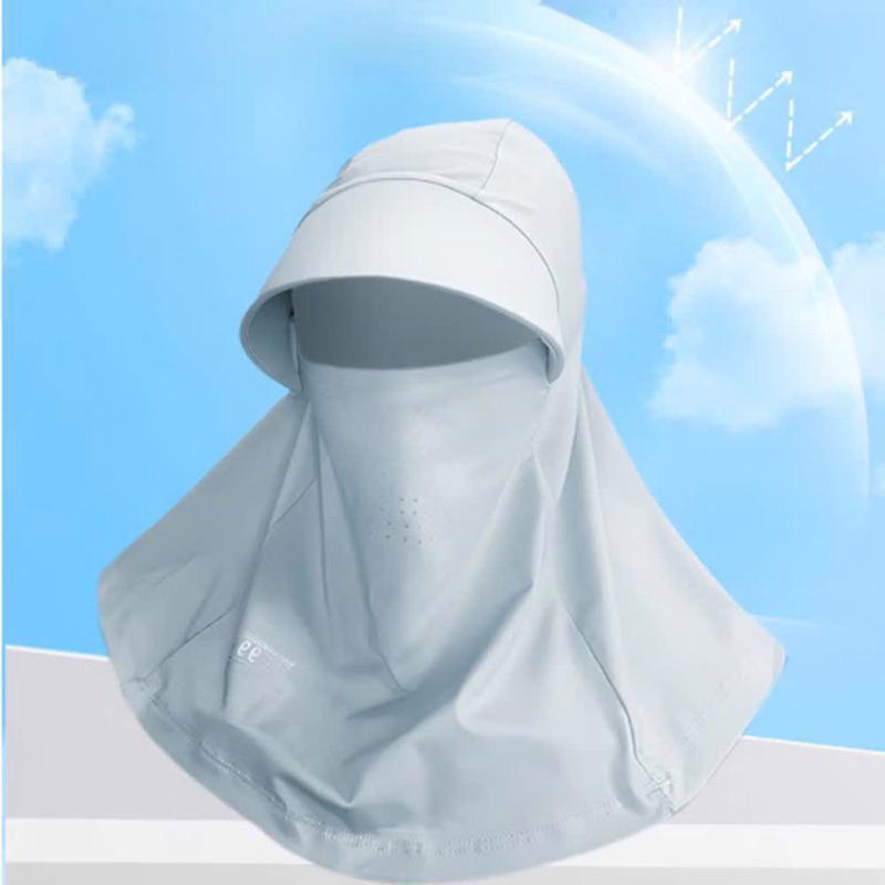 Mũ Chống Nắng Nữ Vành Rộng Fullface Cao Cấp – Tích Hợp Khẩu Trang, Chống UV Toàn Diện, Che Mặt Cổ Hiệu Quả Khi Ra Đường