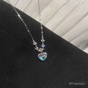 Vòng Cổ Trái Tim Tình Yêu Trái Tim, Tính Khí Cao Cấp Thiết Kế Quà Tặng Bạn Gái Dây Xích Xương Đòn