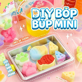 【BabyJoy】Bộ kit làm squishy silicone mềm chính hãng,Nhiều chủ đề,đồ chơi sáng tạo giảm căng thẳng cho trẻ em