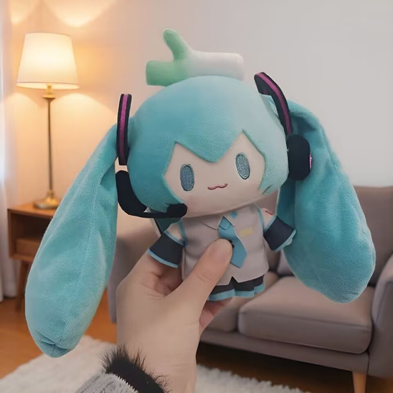 Hatsune Miku Sang Trọng Búp Bê Đồ Chơi Móc Khóa Ba Lô Pendent Anime Ngoại Vi Dễ Thương Nhồi Bông Túi Búp Bê Trang Trí Cô Gái Quà Tặng Sinh Nhật