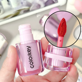 COLORKEY Son bóng, vét bùn môi, thoa mịn, dưỡng ẩm, làm mờ đường viền môi