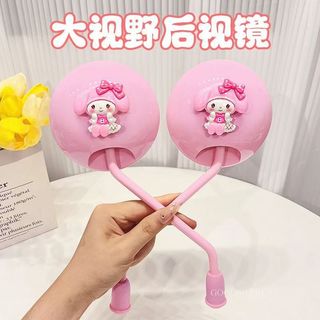 Xe Điện Gương Chiếu Hậu HD Góc Rộng Đa Năng Cho Yadea Tailing Emma Hoạt Hình Cặp Trang Trí Gói Nhiều Kiểu 8RHB
