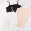Gợi ý Sling Camisole màu trơn cho nữ, thiết kế áo thun không tay thoải mái