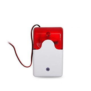 【COD】Còi hú cảnh báo 12V, hoạt động ổn định 9V đến 15V, đèn chớp và còi đồng bộ, dùng trong hệ thống báo động dân dụng.