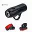 < WHPHous-t > 2 Đèn hậu phía trước xe đạp Xe đạp đường trường MTB Đèn pha Đèn pin đi xe đạp Đèn hậu Bộ đèn xe đạp Phụ kiện xe đạp Đẹp