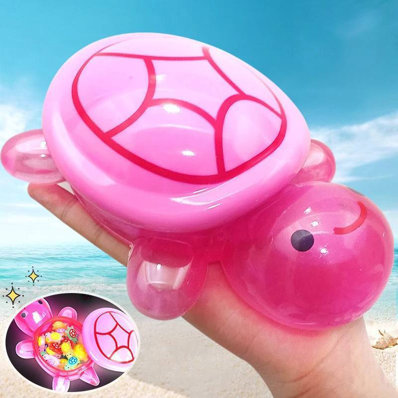 MAKY Hoạt Hình Dễ Thương Dạ Quang Rùa Hộp Bảo Quản Trang Trí Nhà Nhựa Thủ Công Phát Sáng Rùa Nhỏ Đồ Chơi Hộp Bảo Quản Đồ Trang Trí VN