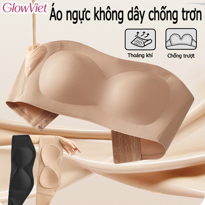 Áo Quây Không Dây Chống Tụt,Áo Lót Tàng Hình Siêu Ôm Siêu Nâng,Không Gọng,thông thoáng,nhiều kích cỡ