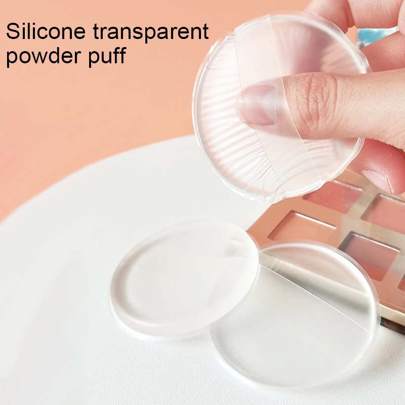 【Roshy】🍧Bông Phấn Silicon Mềm Mại Tròn Đệm Khí Trong Suốt