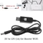 CP39 Dây cáp nguồn chuyển đổi USB 5v - DC tự động chuyển nguồn từ pin dự phòng sang wifi, modem 12V điện