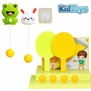 Bộ đồ chơi bóng bàn treo tường KidToys – tập phản xạ vận động cho bé