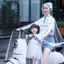 Áo mưa poncho Jaet Capes cho xe đạp và xe máy, có mũ trùm đầu, che mưa toàn thân