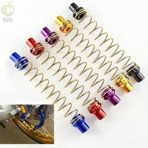 Lò xo nén ROLY, Không còn kéo phanh Lò xo phanh xe máy đa năng, Đầu nhôm bền Dễ dàng lắp đặt Lò xo phanh có thể thu vào bằng thép không gỉ