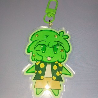 [ OPEN || AVAILABLE ]  ARG Clear acrylic keychains with colored clasps