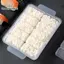 Nhíp 5 / 10 Lưới Cơm Bóng Khuôn Sushi Hộp Bảo Quản Áp Lực Chống sti Dụng Cụ Ăn Trưa DIY Nhà Bếp Rõ Ràng Onigiri Khuôn VN