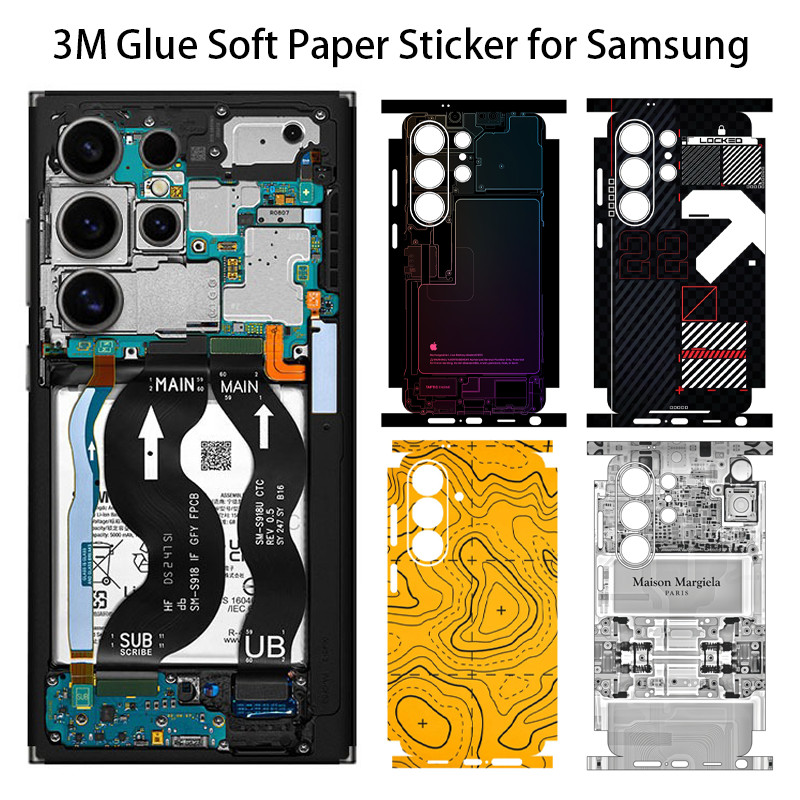 Phim dán mặt sau bằng giấy mềm Mico Matte Full Coverage cho Samsung S26 Ultra S25 Ultra S24 Ultra S23 Ultra S22 Ultra / Phim bảo vệ Samsung / Bảo vệ chống trầy xước