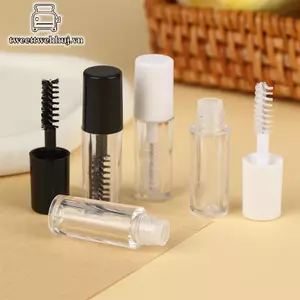 Nhíp 1.2ml 3 Chiếc Ống Mascara Rỗng Có Cây Đũa Phép Lông Mi Kem Dung Dịch Tăng Trưởng Hộp Đựng Chai Có Thể Đổ Lại Dùng Thử Pao DIY VN