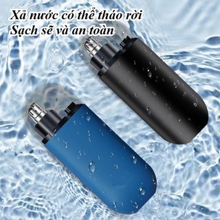 Tông Đơ Cắt Tóc Mũi Điện USB C Sạc Dual Edge Blade Màn Hình Kỹ Thuật Số Di Động Nam Nữ
