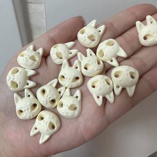 Ngà Trái Cây Khắc Với Hạt Mặt nạ Mèo DIY Bồ Đề Trái Cây Vòng Tay Siêu Dễ Thương Phụ Kiện Cầm Tay Phụ Kiện Nam Nữ NVWP