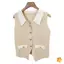 Áo Vest Nữ V-neck Thanh Lịch, Phù Hợp Mặc Hàng Ngày Và Dự Tiệc Mùa Hè