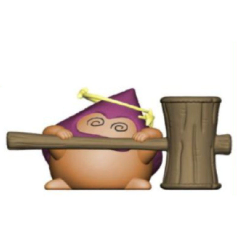 [BTF] Hàng có sẵn Nhật Bản SQUARE ENIX Capsule Toy Dragon Quest Medapani Halo Trang trí DD2F