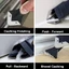 Yoo Grout Scrapers Caulking Tool Joint Smoothers Set có tay cầm chống trượt để hoàn thiện viền kính gạch chính xác