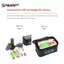 AN.MART Hộp đựng dụng cụ câu cá EVA di động có tay cầm Phụ kiện câu cá Hộp đựng mồi sống 3L / 5L / 7L Hộp đựng nước dung tích lớn VN