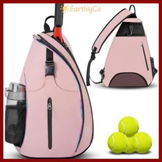 Ba lô vợt Pickleball EARTHLYCO, Túi đựng vợt Tennis dung tích lớn có thể đảo ngược, Túi cầu lông có khóa kéo chắc chắn bền bỉ dành cho nam giới Thể thao nữ