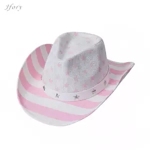 Mũ cao bồi dự tiệc cờ Mỹ Ngôi sao và sọc Mũ nón mới lạ cho sự kiện lễ kỷ niệm ngày lễ