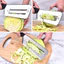 Nhà Bếp Thép Không Gỉ Đa Năng Sugarcane Lột Bắp Cải Hai Lưỡi Bắp Cải Salad Rau Quả S
